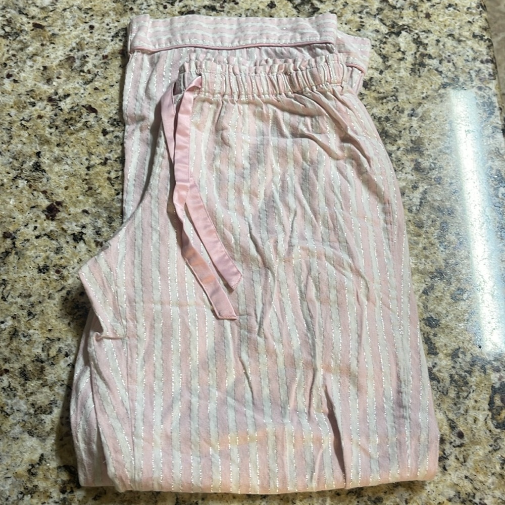 Victoria Secret striped pajamas S